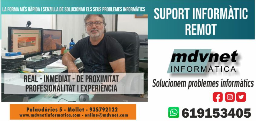 Un servei de suport informàtic remot, ràpid, real i de confiança
